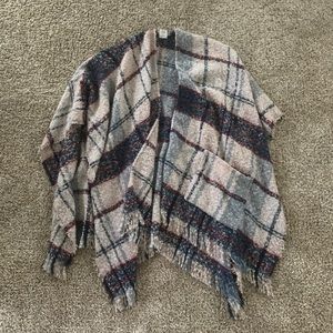 Flannel Poncho